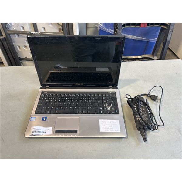 ASUS I7 16 INCH 2 ND GEN LAPTOP WITH POWER ADAPTER, WINDOWS 10 UPDATES READY TO USE