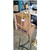 Image 2 : 2 GOLD TONE FLOOR LAMPS