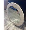 Image 2 : ROUND DECORATIVE WALL MIRROR, 40 INCH DIAMETER