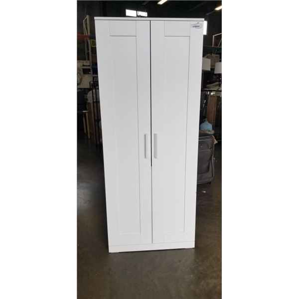 WHITE 2 DOOR PANTRY