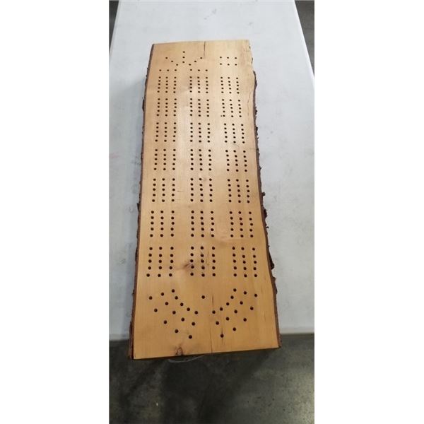 LIVE TIMBER CRIB BOARD