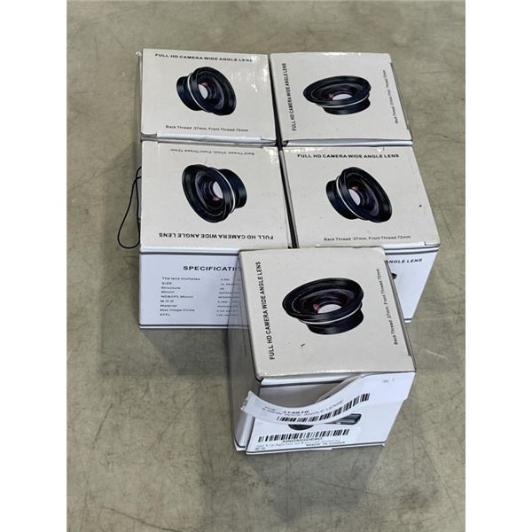 5 NEW WIDE ANGLE LENSE