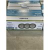Image 2 : 12 PACKS OF NEW YIGEDA SWIVEL PUCK LIGHTS, LED, 3 PER PACK