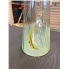 Image 9 : ASIAN VASE, GLASS WATER  TEA POT, CUP AND SAUCER
