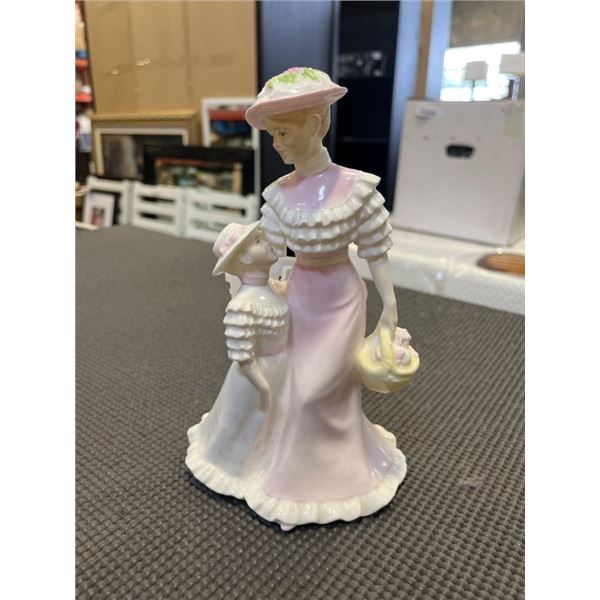 COALPORT "SPRING TIME" FIGURINE MADE IN ENGLAND