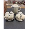 Image 1 : MADE IN GERMANY TEA SETTING - 8 CUPS AND SAUCERS, AND COFFEE POT W/ LID