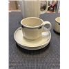 Image 3 : MADE IN GERMANY TEA SETTING - 8 CUPS AND SAUCERS, AND COFFEE POT W/ LID