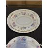 Image 5 : LOT OF MINTON CHINA - BALA PLATTER AND SERVING DISH, VANESSA CUPS, SAUCERS, CREAM, AND SUGAR