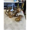 Image 1 : BRASS TEA SET