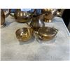 Image 3 : BRASS TEA SET