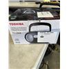 Image 1 : TOSHIBA PORTABLE CD BOOMBOX W/ AM/FM RADIO TUNER - TESTED WORKING, RETAIL $119