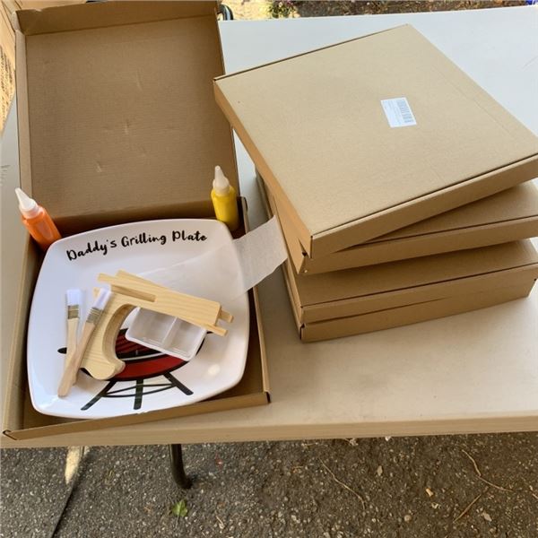 5 NEW DADDY'S PERSONALIZABLE GRILLING PLATES