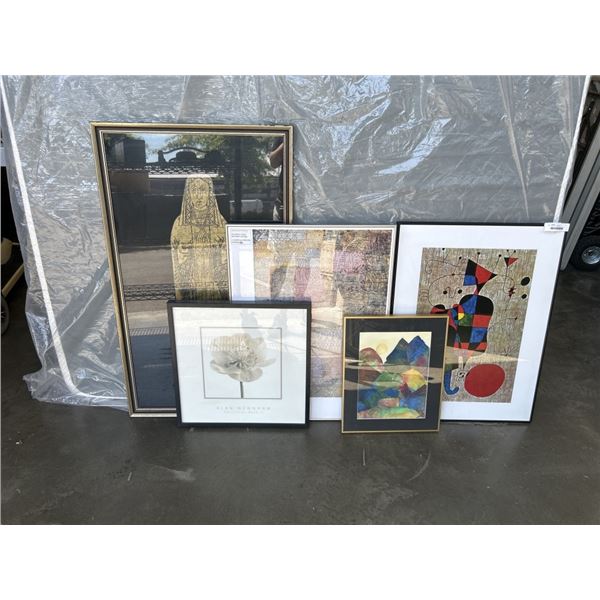 5 PCS OF ESTATE ARTWORK