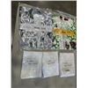 Image 1 : 2 NEW ROBES AND 3 NEW PILLOW PROTECTORS, ASSORTED SIZING FOR ALL