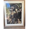 Image 1 : Framed Surrealist Print with Figures
