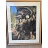 Image 3 : Framed Surrealist Print with Figures