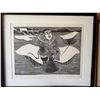 Image 2 : Mary Okheena Linocut “Outside of Naoyat”