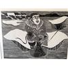 Image 4 : Mary Okheena Linocut “Outside of Naoyat”