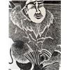 Image 5 : Mary Okheena Linocut “Outside of Naoyat”