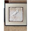 Image 2 : Framed Paper Relief Art of Egret
