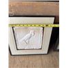 Image 7 : Framed Paper Relief Art of Egret