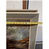 Image 3 : Framed Fall Landscape Oil Painting