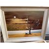 Image 2 : Reeves Framed Landscape Painting on Canvas
