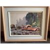 Image 1 : Mildred Valley Thornton Watercolor Log on the
