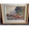 Image 2 : Mildred Valley Thornton Watercolor Log on the
