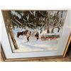Image 1 : Frank Houghton Painting Collecting Wood