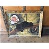Image 2 : Original Oil Painting by Seay 'The Black Pan­