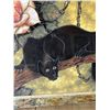 Image 7 : Original Oil Painting by Seay 'The Black Pan­