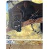 Image 9 : Original Oil Painting by Seay 'The Black Pan­