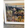 Image 3 : Monty Schuster Moose Oil Painting