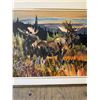 Image 4 : Monty Schuster Moose Oil Painting