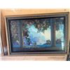 Image 2 : Framed Maxfield Parrish Print 38x26 Inch