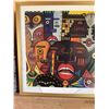 Image 2 : 1992 Nakidu Signed African Mask Print