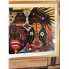 Image 3 : 1992 Nakidu Signed African Mask Print