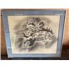 Image 1 : 1988 Warrior on Horseback Drawing by Booth