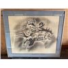 Image 2 : 1988 Warrior on Horseback Drawing by Booth