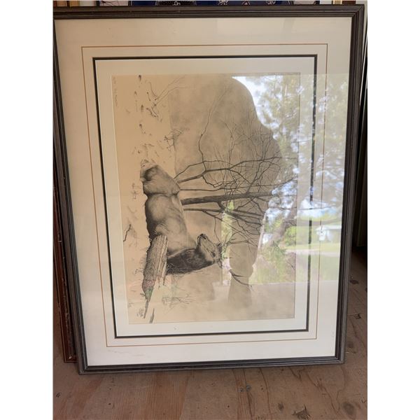 His Majesty 52/75 Signed Print