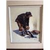 Image 4 : Framed Oil Painting of Fisherman