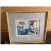Image 1 : Framed Print of Musicians Trio