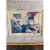 Image 5 : Framed Print of Musicians Trio
