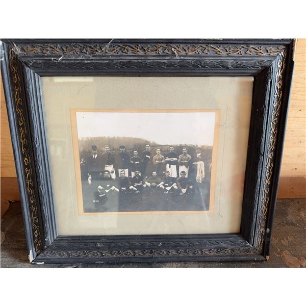 Early 20th Century Framed Team Photograph