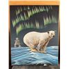 Image 3 : Polar Bear and Aurora by Emckay, 2017