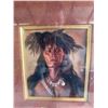 Image 1 : Framed Portrait of Hopi Warrior