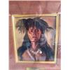 Image 2 : Framed Portrait of Hopi Warrior