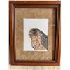 Image 2 : Framed Embroidered Bird Needlework