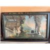 Image 1 : Framed Print of Classical Garden Scene